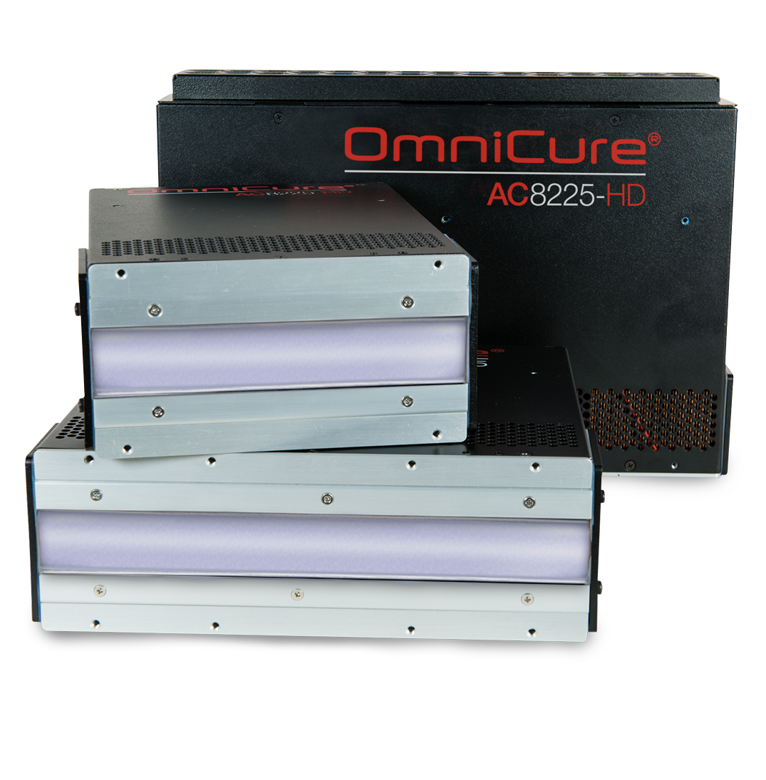 OmniCure AC8-HD UV-LED-Härtungssysteme mit hoher Dosis für große Flächen